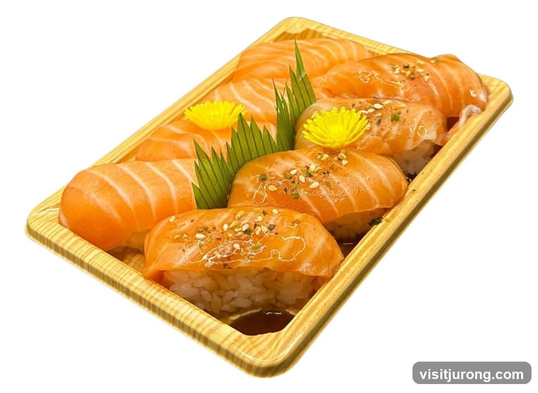 Salmon Nigiri Sushi Platter