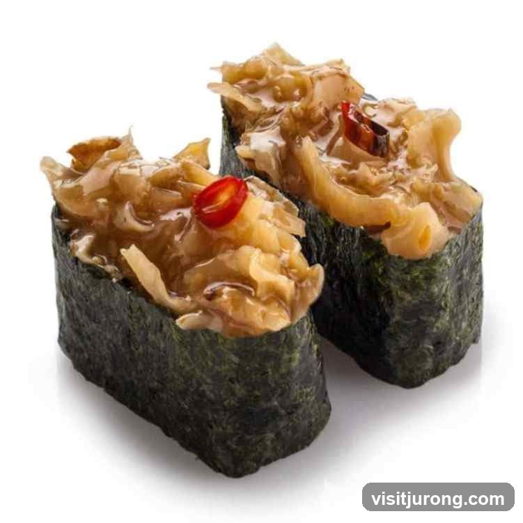 Two pieces of sushi