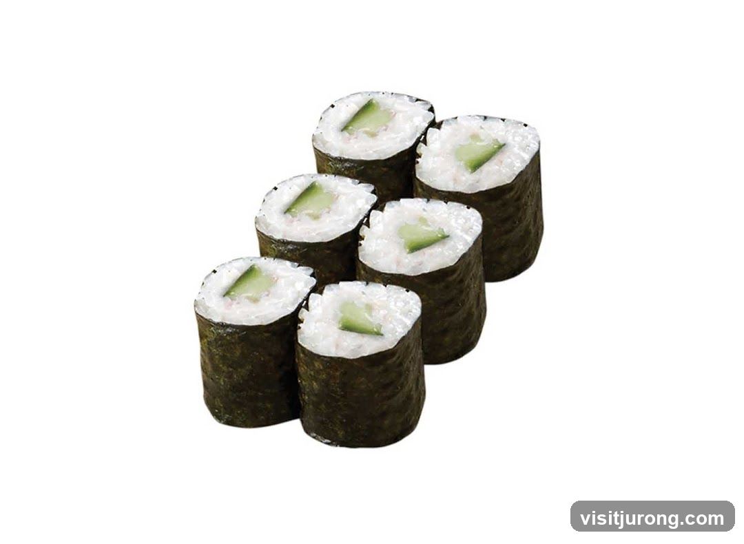 Cucumber Sushi Rolls