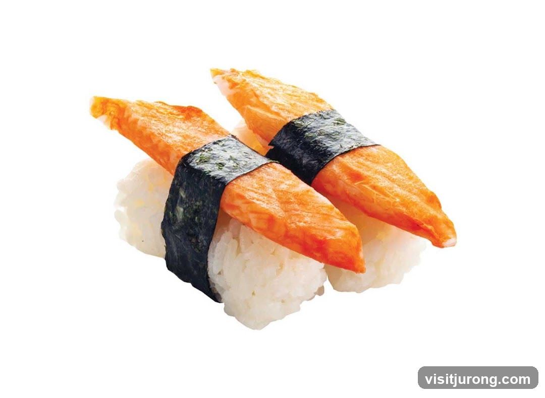 Crab Stick Nigiri Sushi
