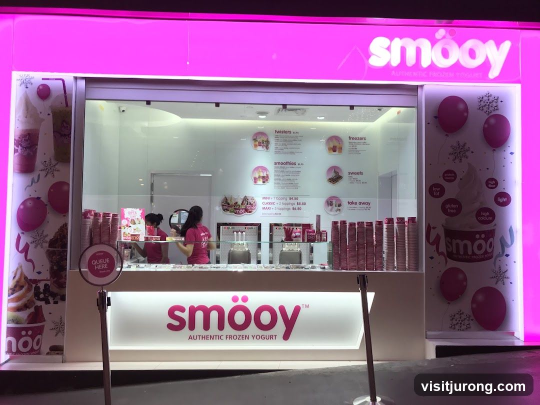 Smooy Frozen Yogurt Shop Front