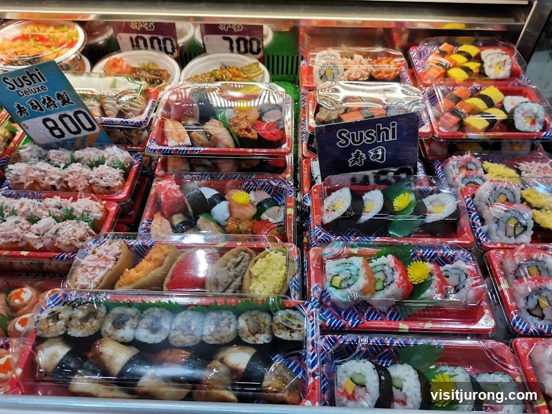 Assorted Sushi and Seafood Dishes