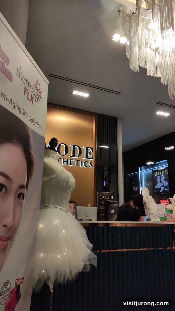 Mode Aesthetics Reception Area