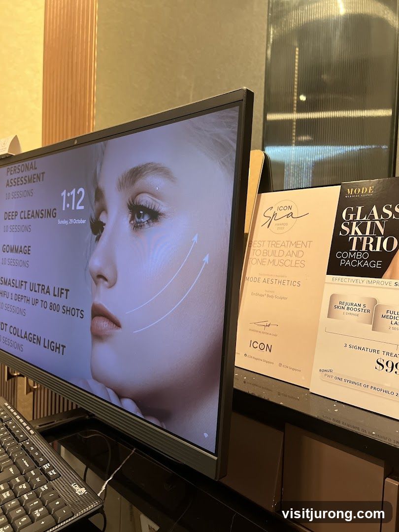 Beauty Clinic Display