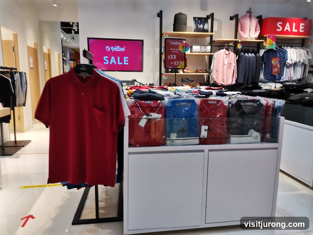 Clothing Store Sale Display