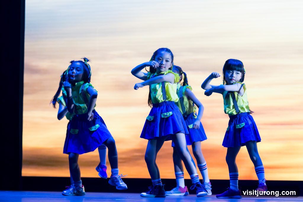 Children Dancing on Stage