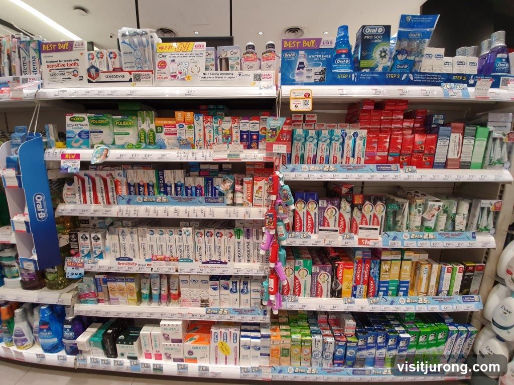 Oral Care Products Display