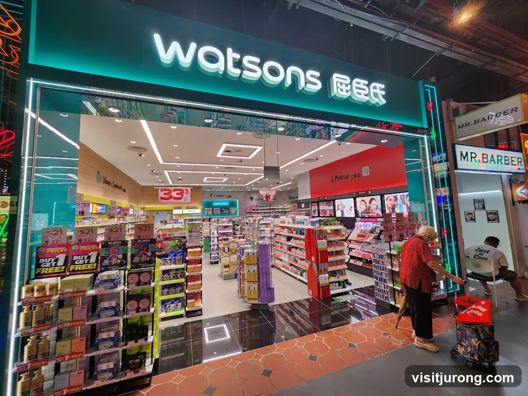 Watsons Jurong Point +Pharmacy + GNC (Click & Collect)