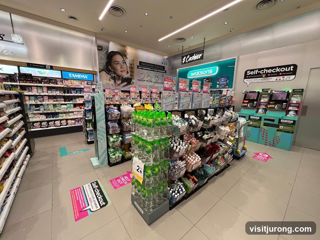 Watsons Store Interior