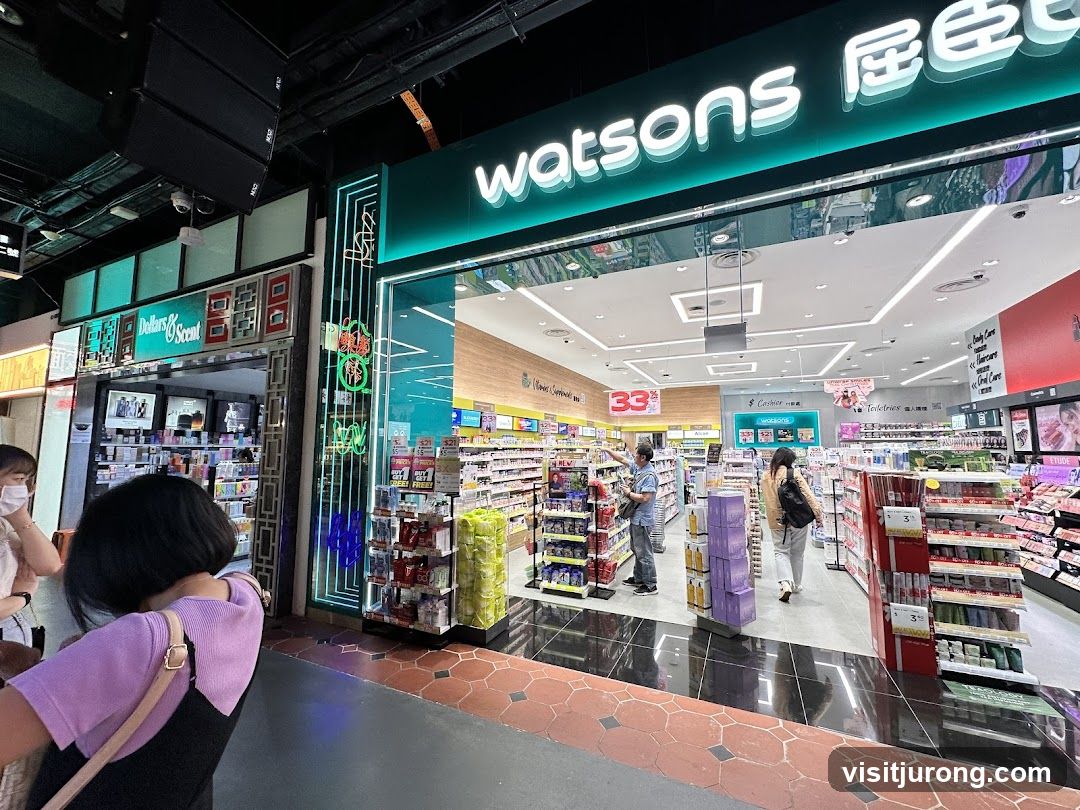 Watsons Jurong Point +Pharmacy + GNC (Click & Collect)