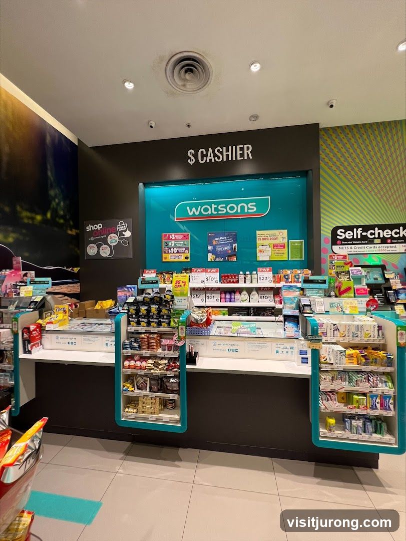 Watsons Store Counter