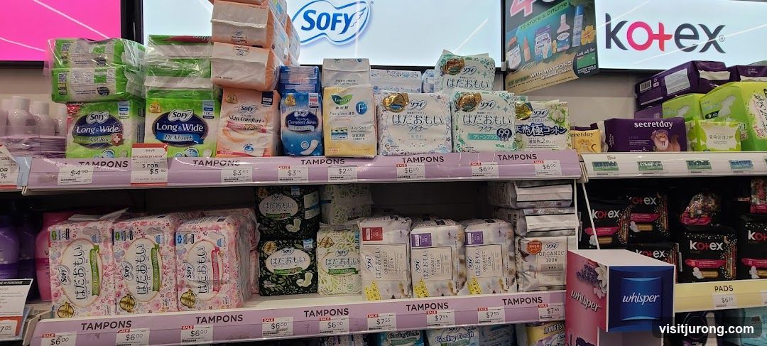 Feminine Hygiene Products Display