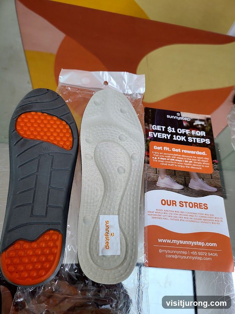 Sunnystep Insoles and Promotion