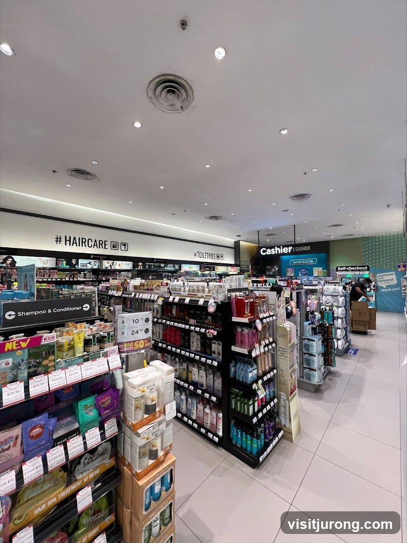 Health and Beauty Store Interior