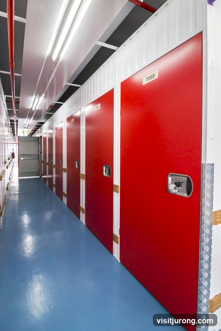 Storage Unit Hallway