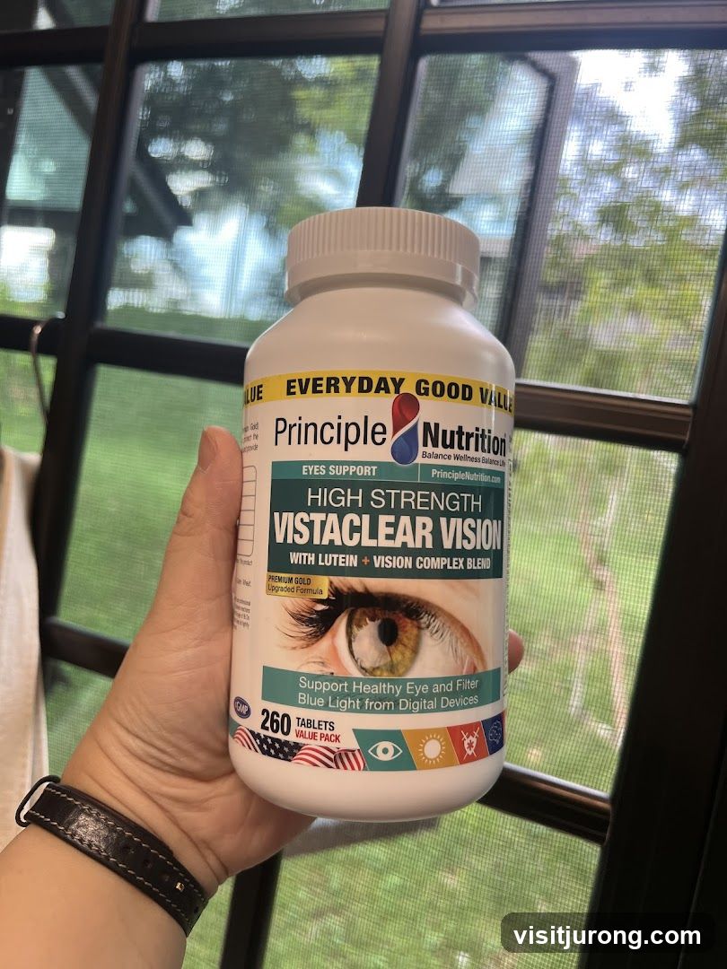 Vistaclear Vision Supplement Bottle