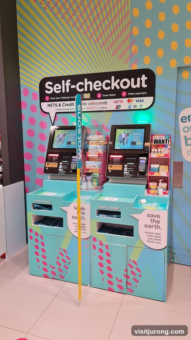 Watsons Self-Checkout Area