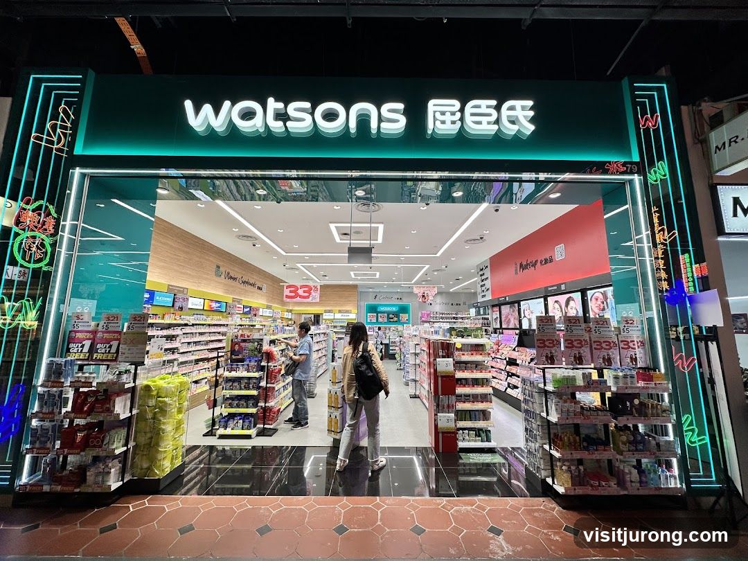 Watsons Jurong Point +Pharmacy + GNC (Click & Collect)