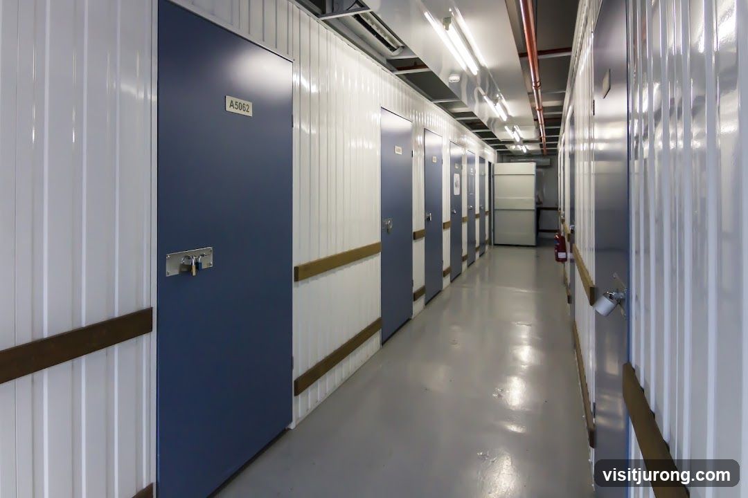 Storage Unit Hallway