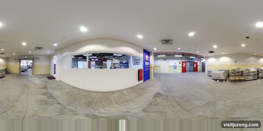 Interior of a storage facility