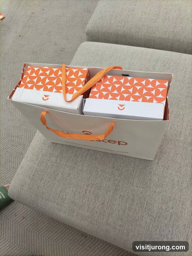 Shopping bag with boxes