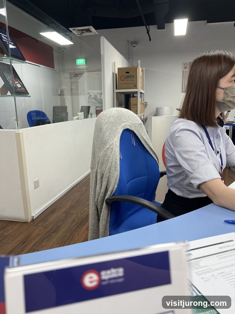 Office Interior with Staff