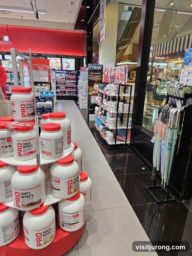Health and Beauty Store Display