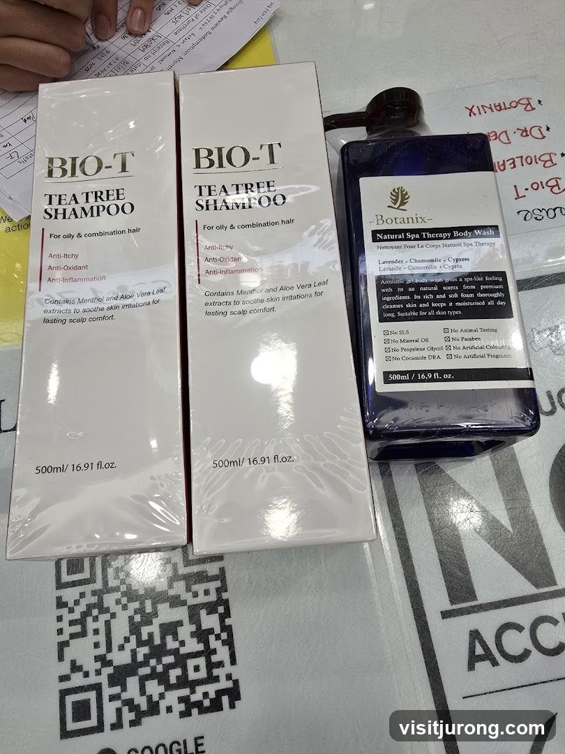 Shampoo and Body Wash Products