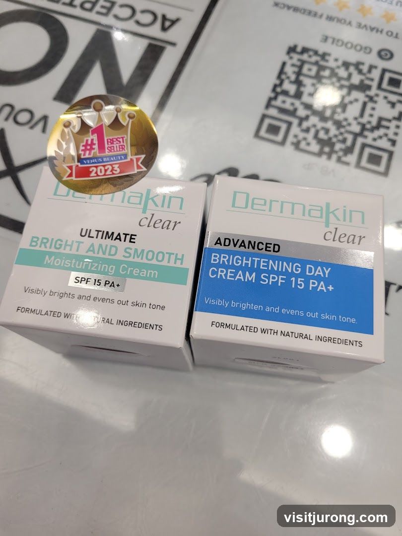 Dermakin Clear Moisturizing and Brightening Creams