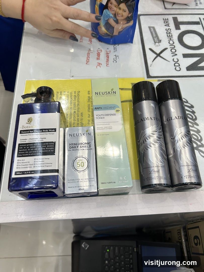 Skincare and Body Wash Products