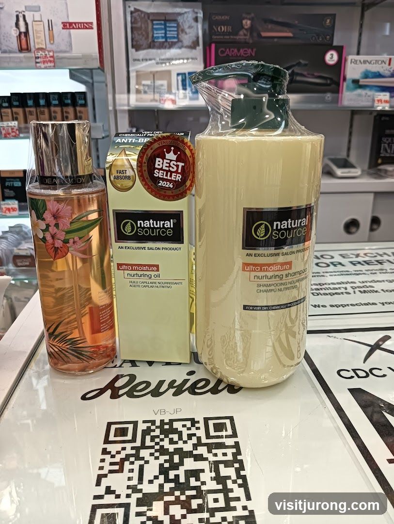 Beauty Products Display