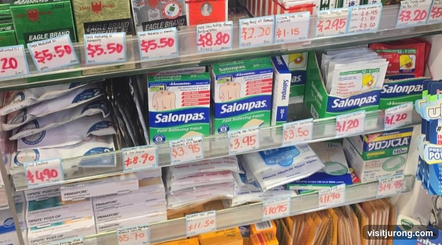 Pain Relief Products on Shelves