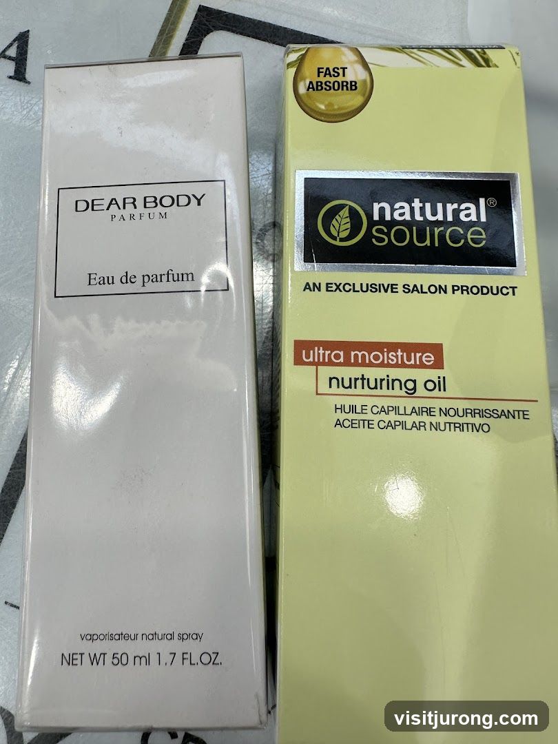 Perfume and Hair Oil Packaging