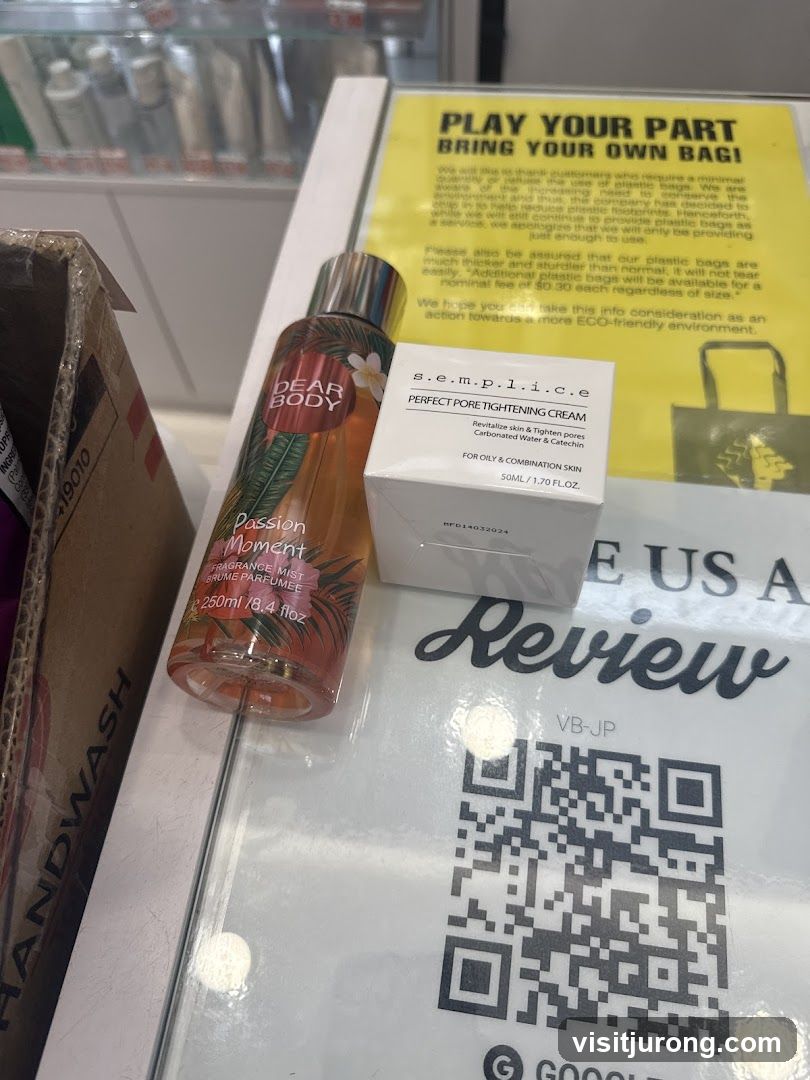 Beauty Products and Eco-Friendly Signage