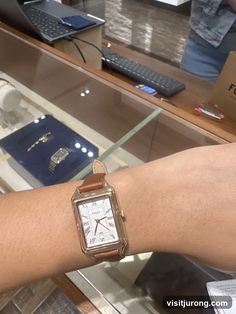 Fossil Watch on Wrist