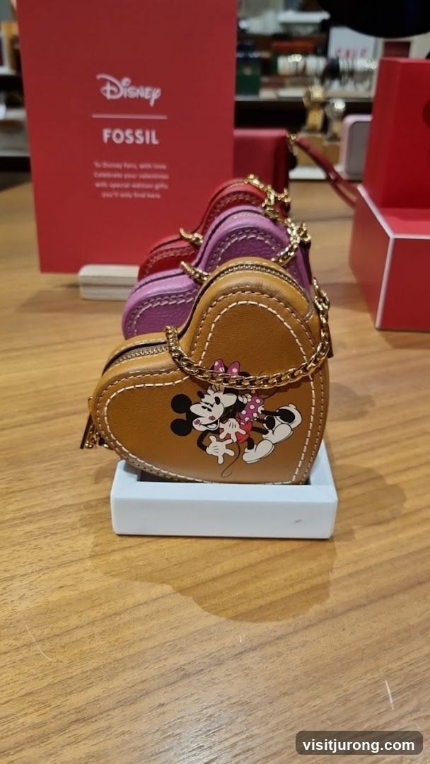 Disney x Fossil Heart Coin Purses