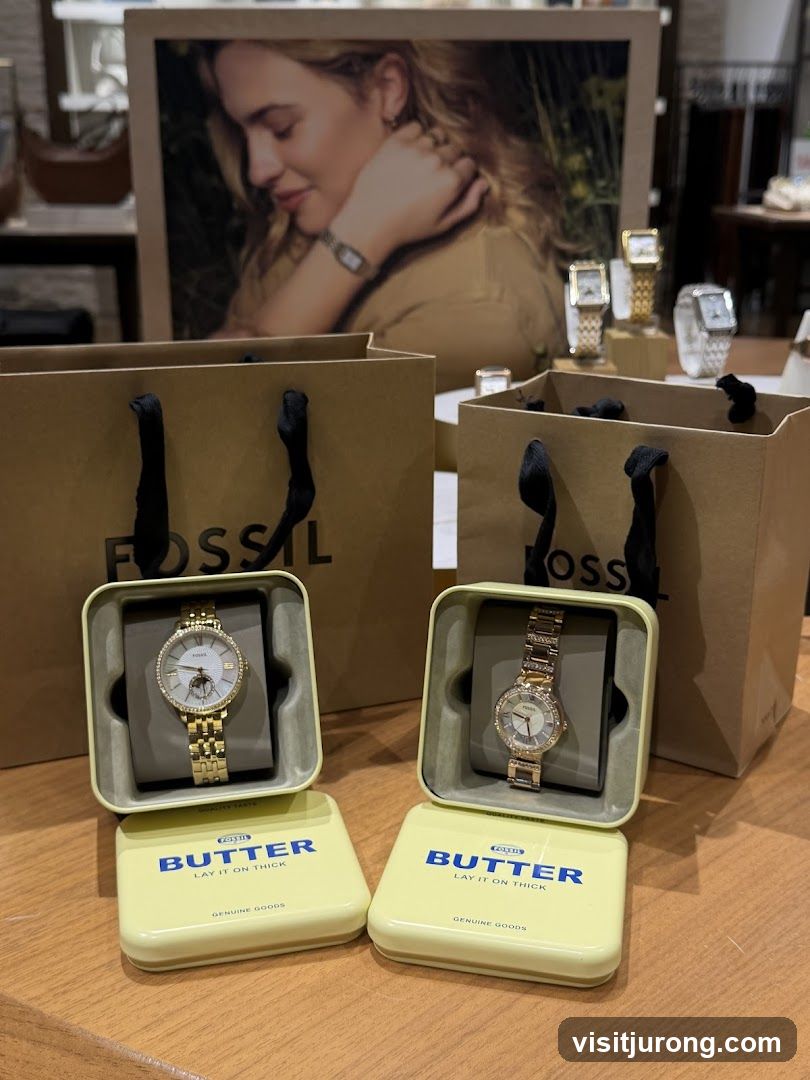 Fossil Watches Display