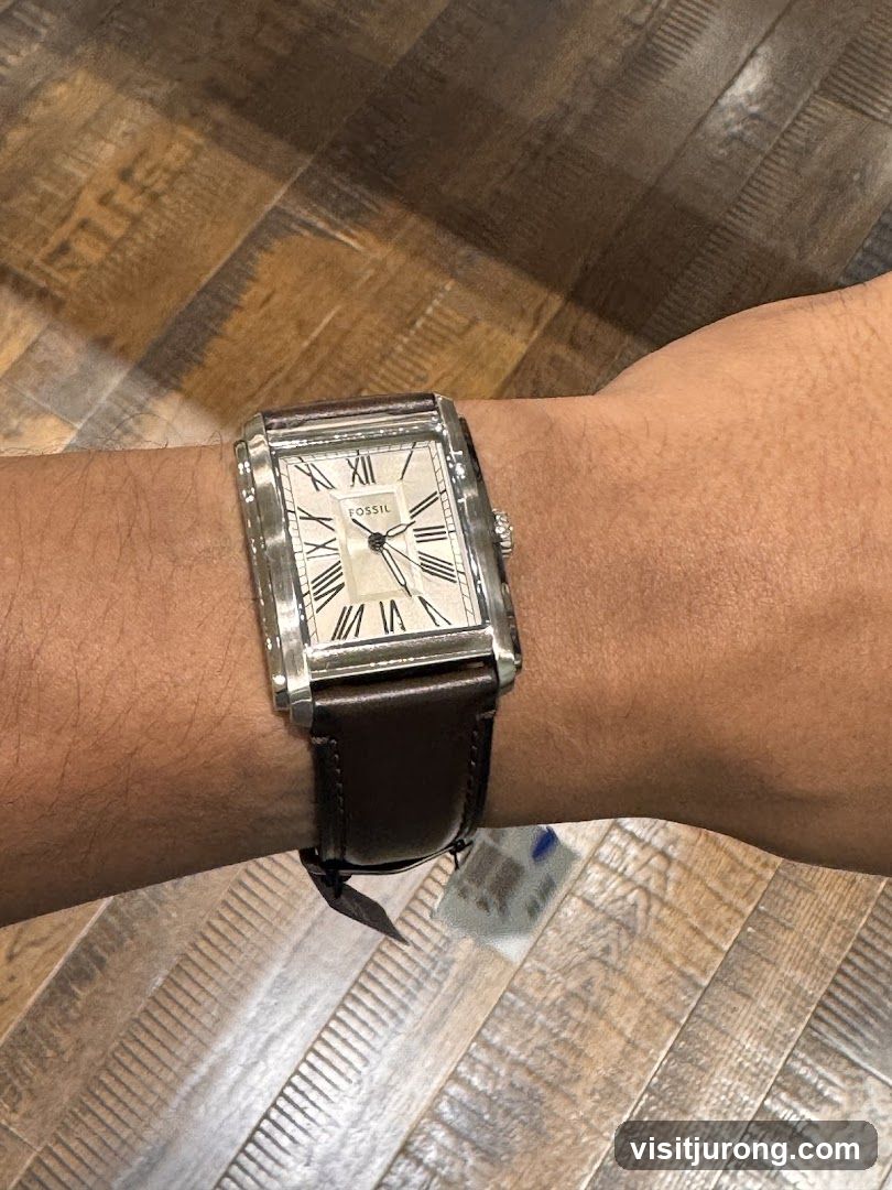 Fossil Watch on Wrist