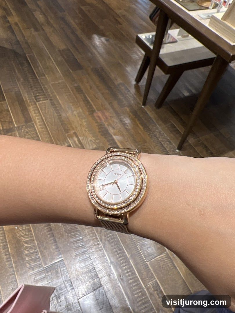 Fossil Watch on Wrist