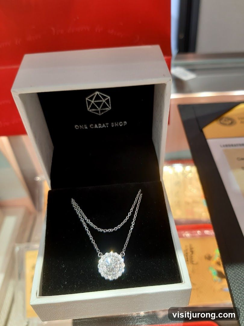 Diamond Necklace in a Box