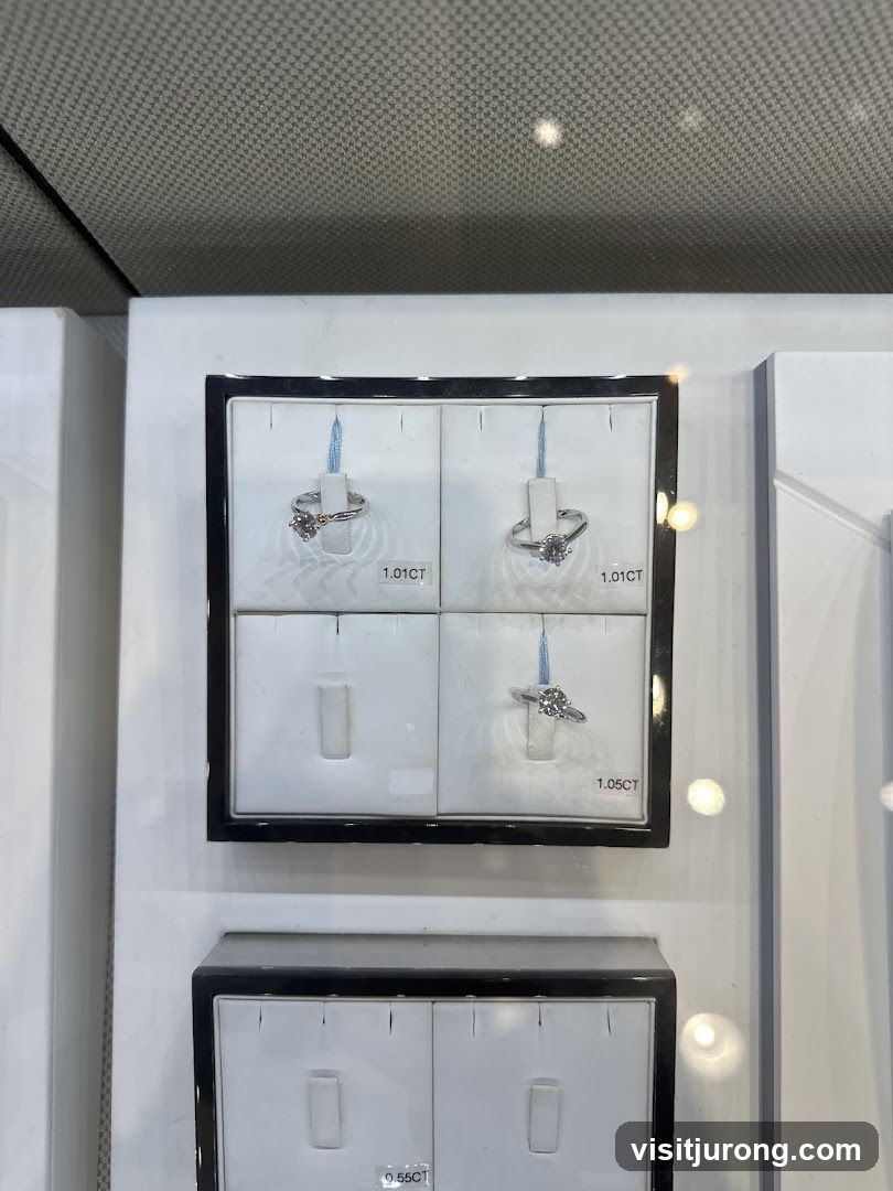 Diamond Rings Display