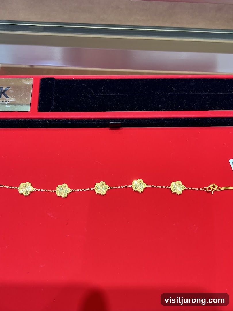 Gold Clover Bracelet