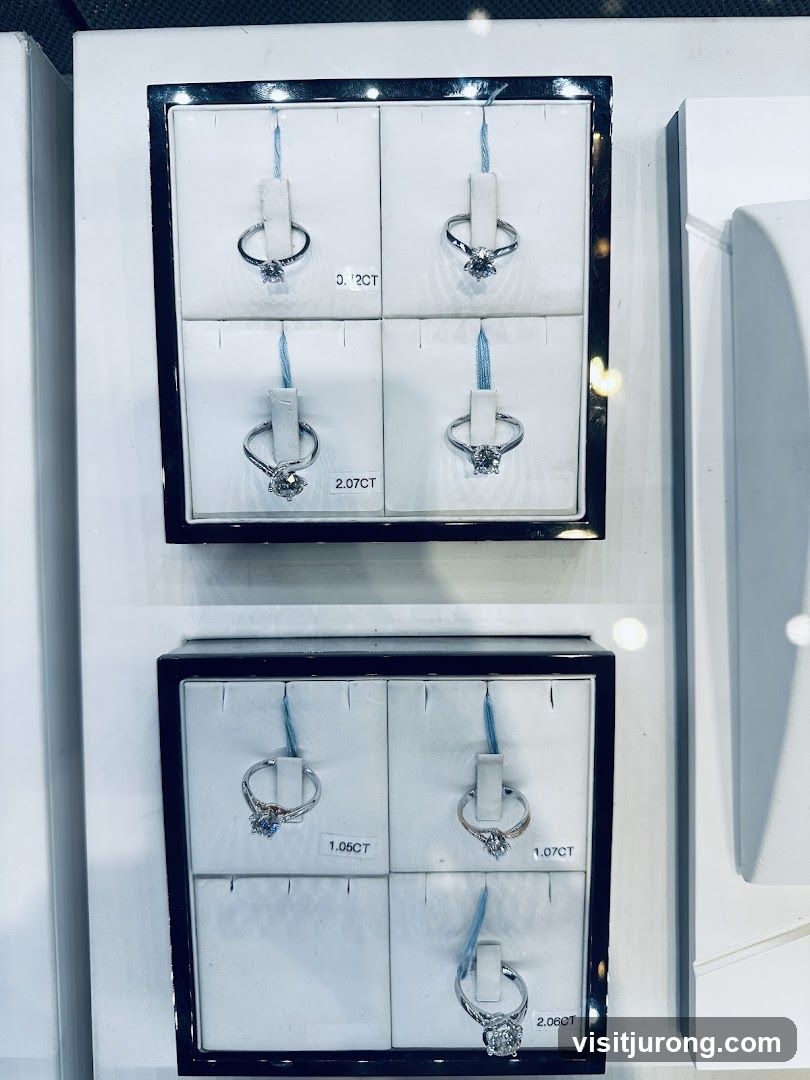 Diamond Rings Display