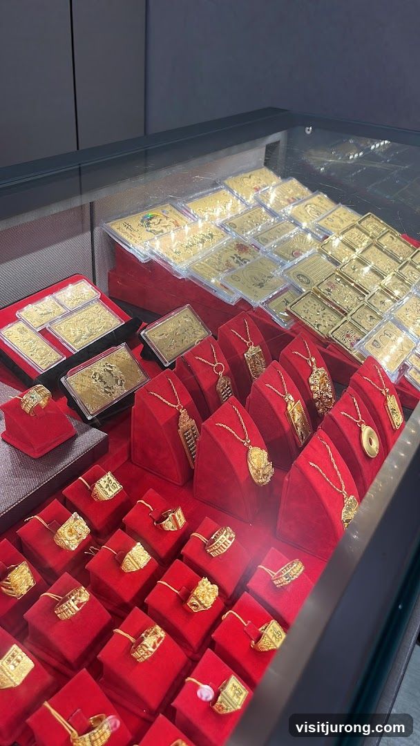 Gold Jewelry Display