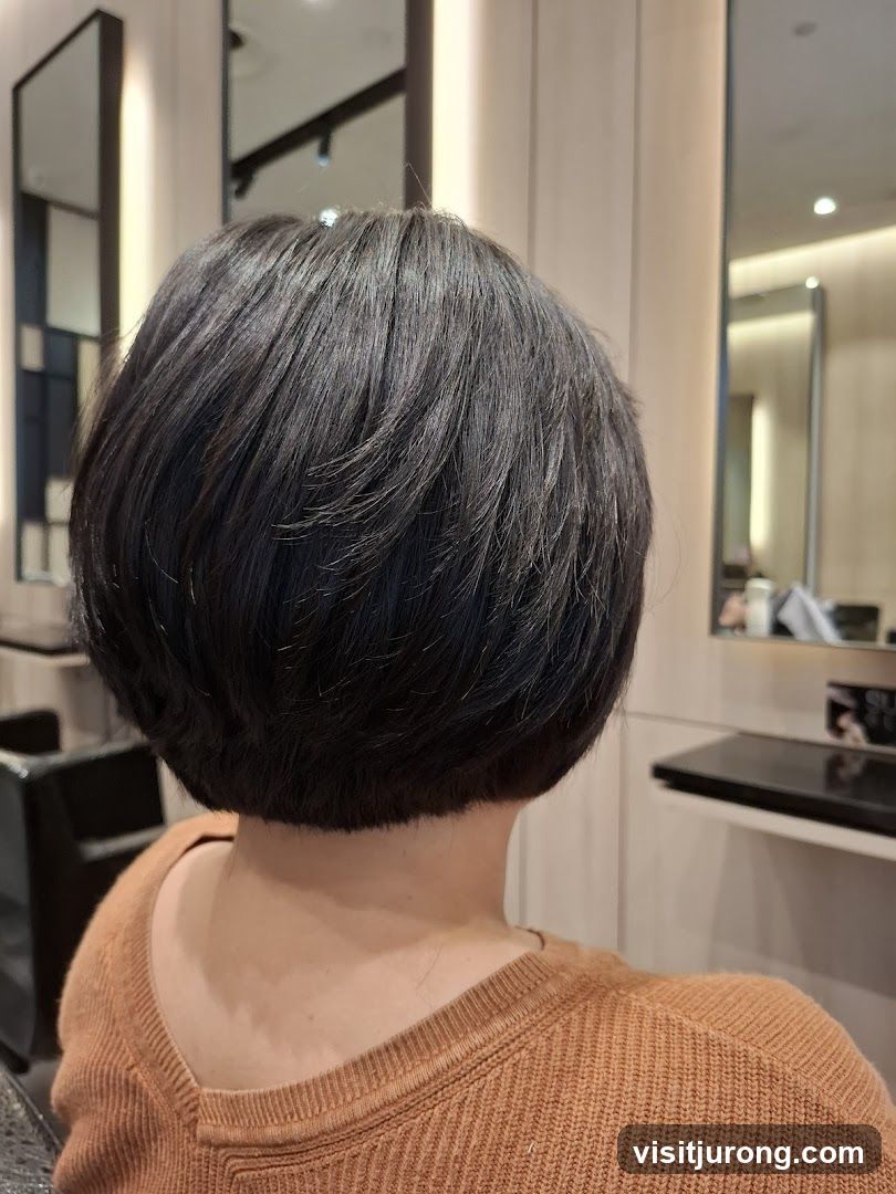 Woman with a Bob Haircut