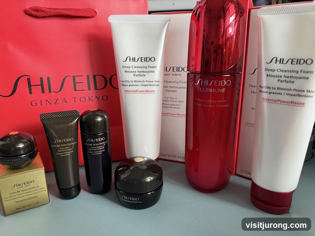 Shiseido Skincare Products