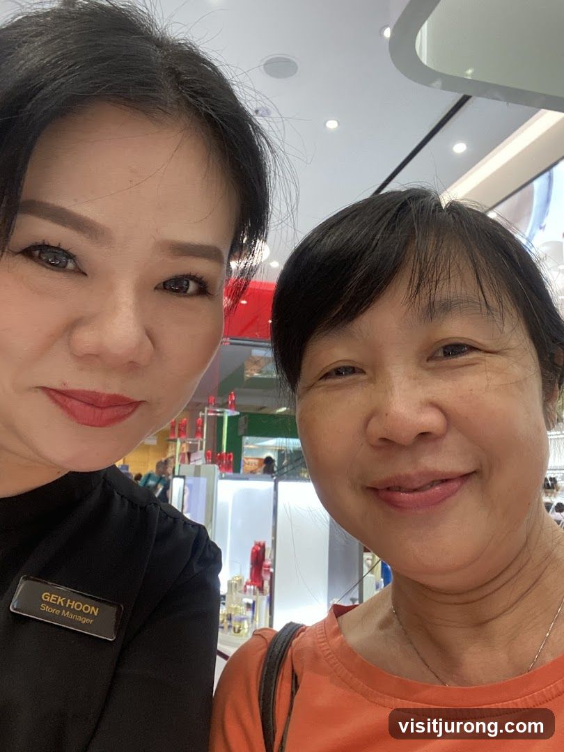 Two Women Posing for a Selfie