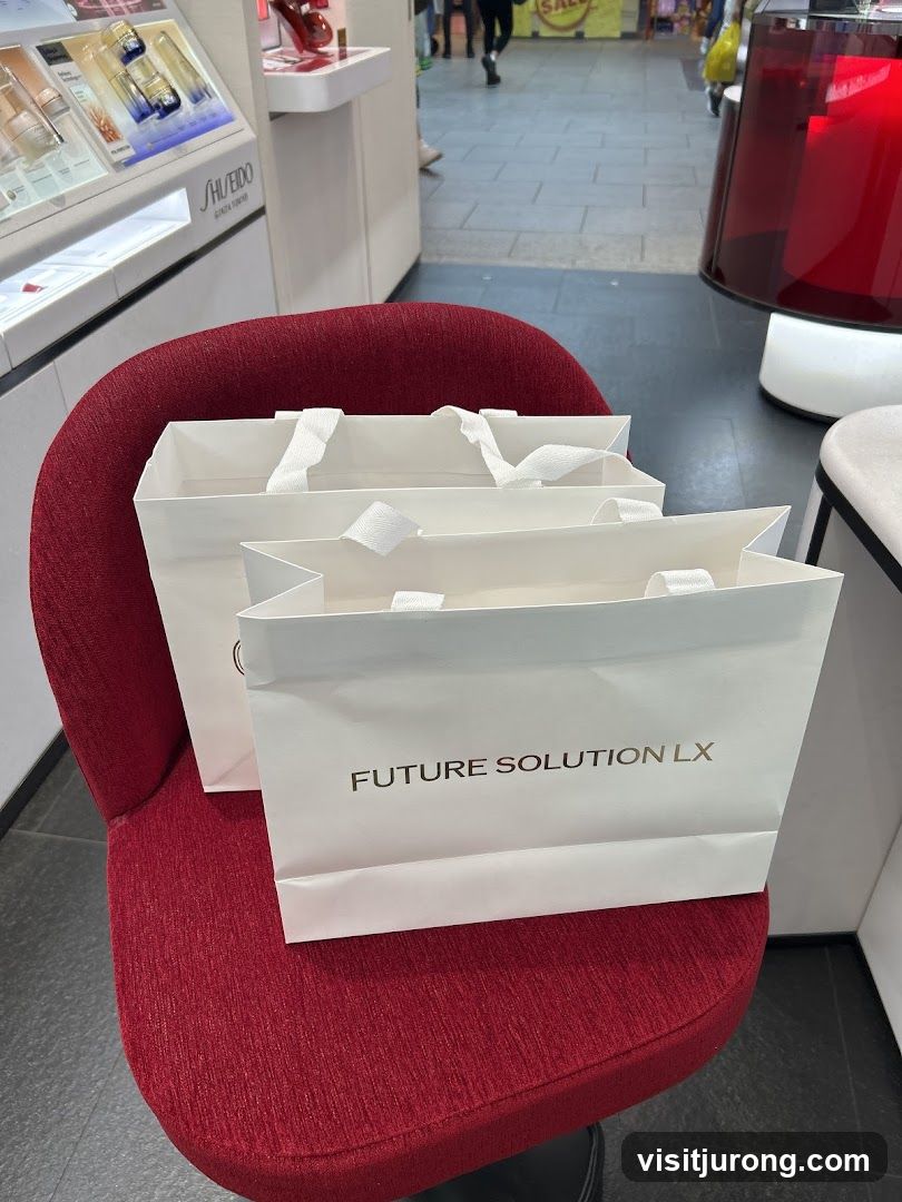 Shopping Bags on Chair
