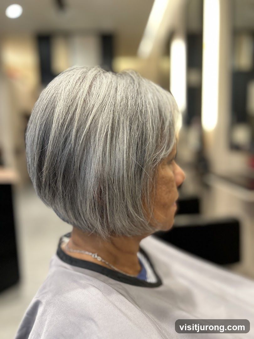 Woman with a Bob Haircut