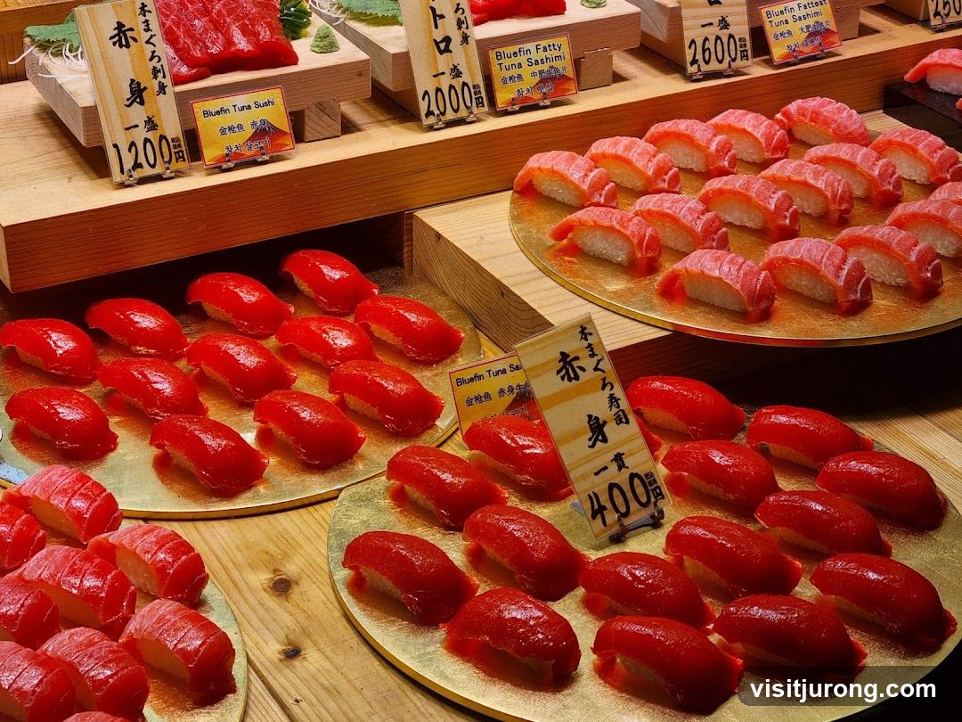 Tuna Sushi Display